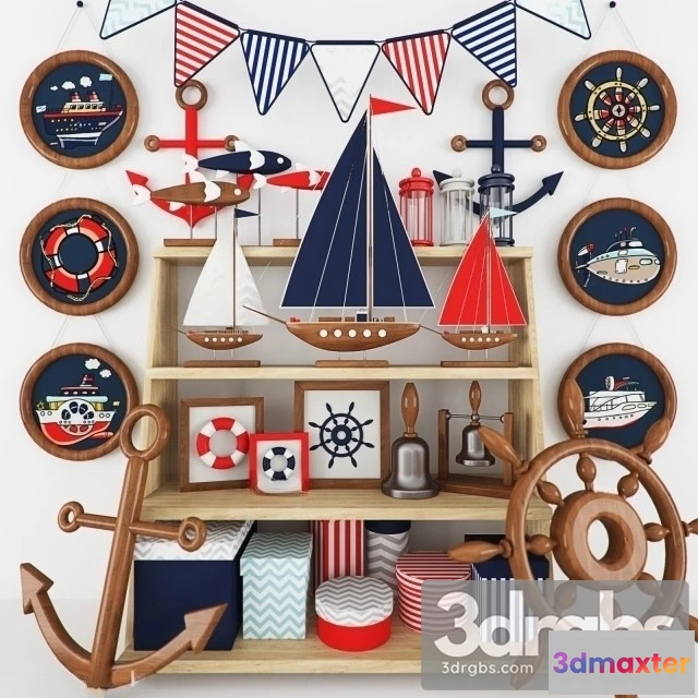 922836 - Decor Set Ship