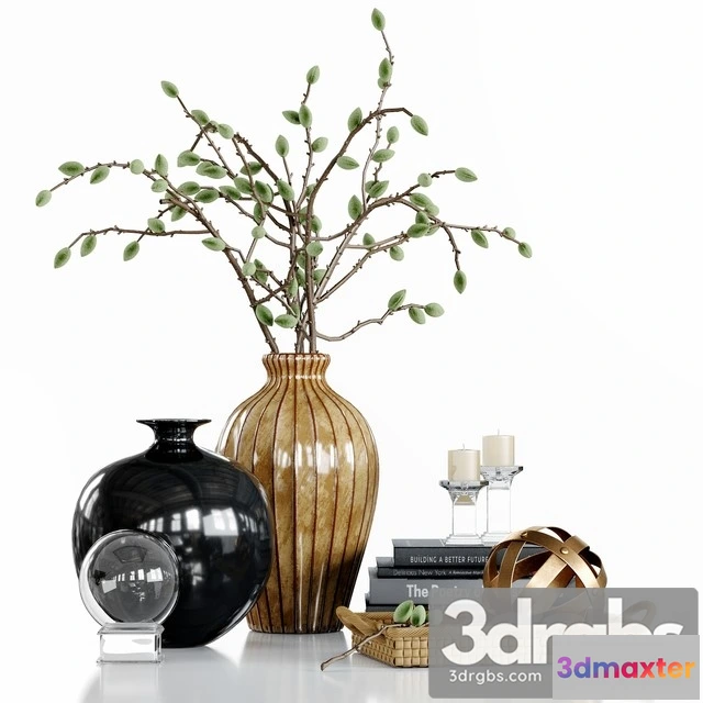 922850 - Decor Set With Green Almonds