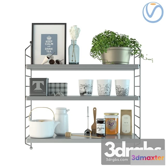 922854 - Decor Set With Tea 2