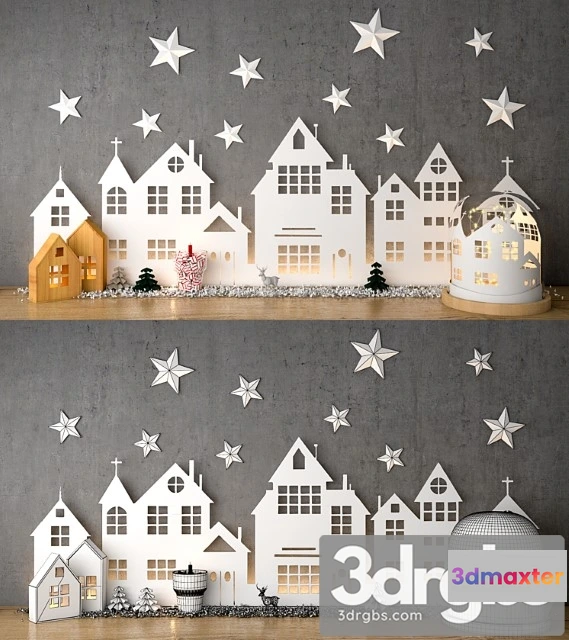923012 - Decorative Christams Set 1