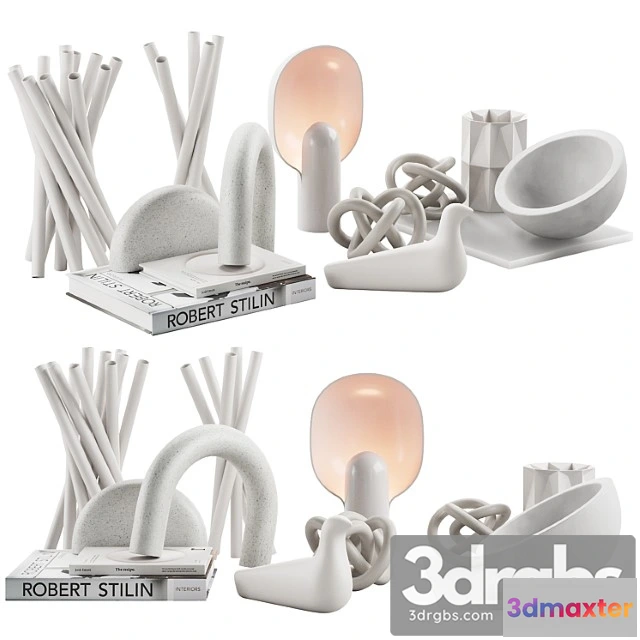 923214 - Decorative set 021 white decorative pack part №1