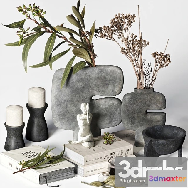 923216 - Decorative Set 021 With 101 Copenhagen Vases