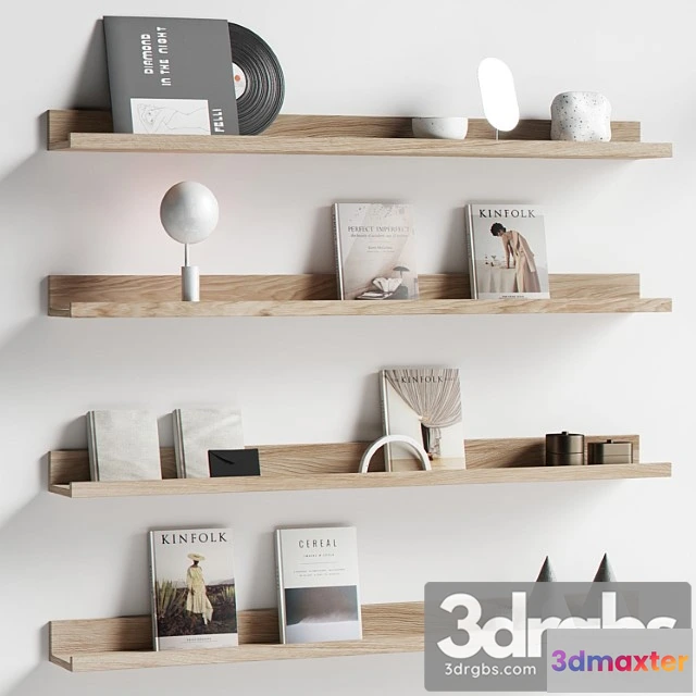 923286 - Decorative Set 050 Bookshelf