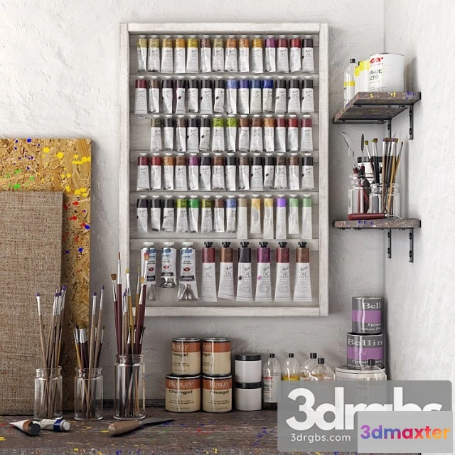 923958 - Decorative set Art workshop