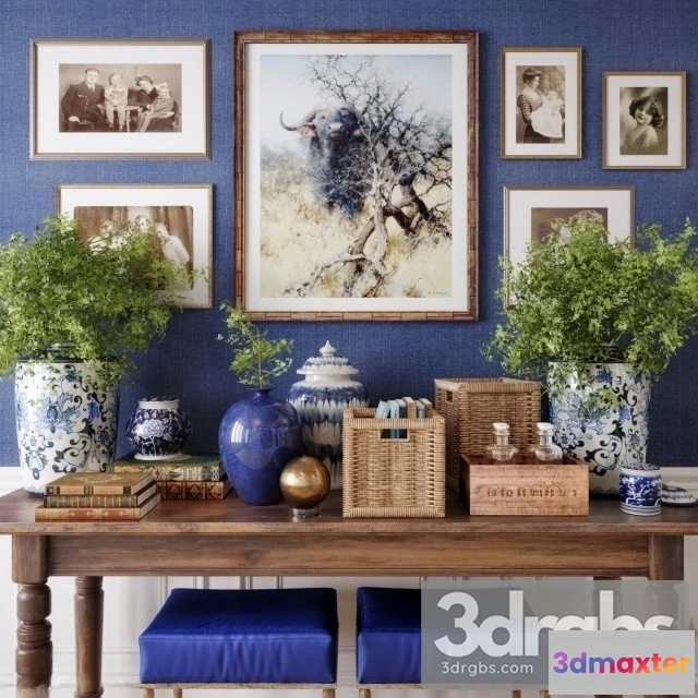 924006 - Decorative Set Blue