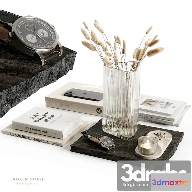 924034 - Decorative set Broken stone