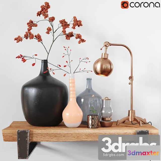 924038 - Decorative set bronze