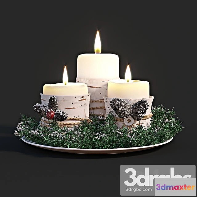 924054 - Decorative set Candles