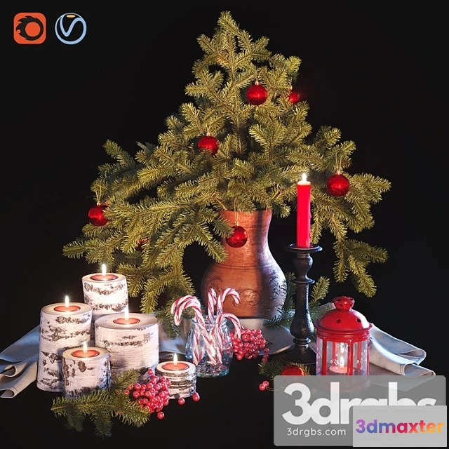 924074 - Decorative set Christmas decorative set_2