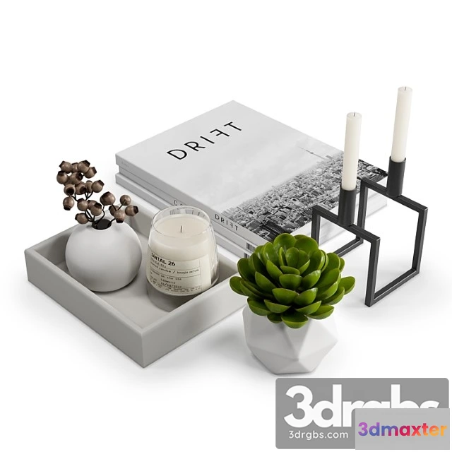 924088 - Decorative set Coffee table decor set 1