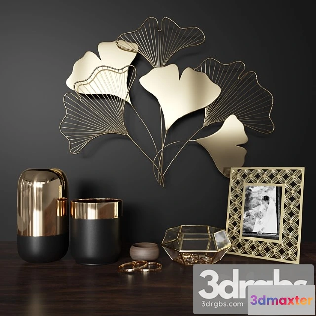 924116 - Decorative set Decor murale metal_2