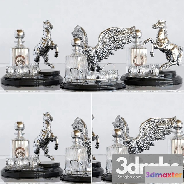 924164 - Decorative set Elite set for strong drinks