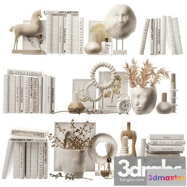 924214 - Decorative set for filling shelves 4