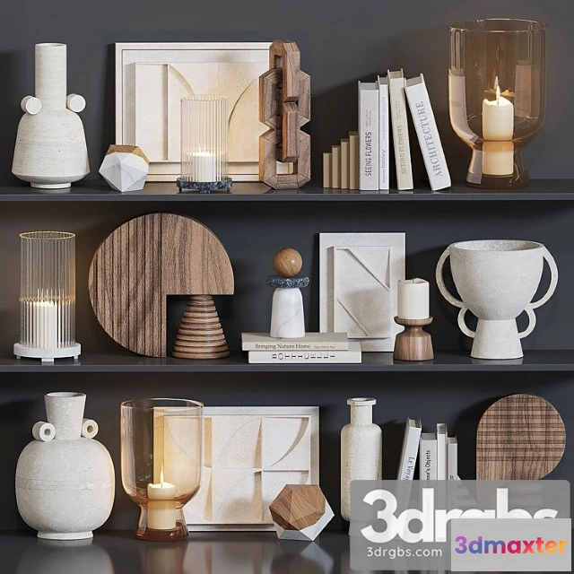 924220 - Decorative Set For Shelves 2 1
