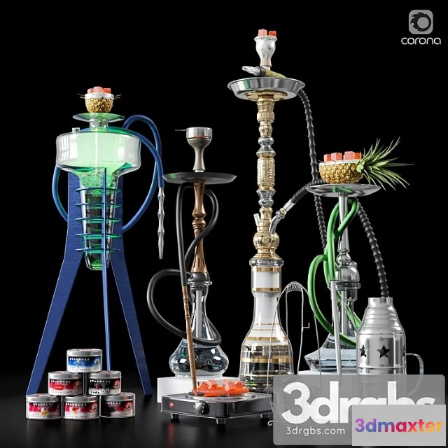 924270 - Decorative set Hookah set