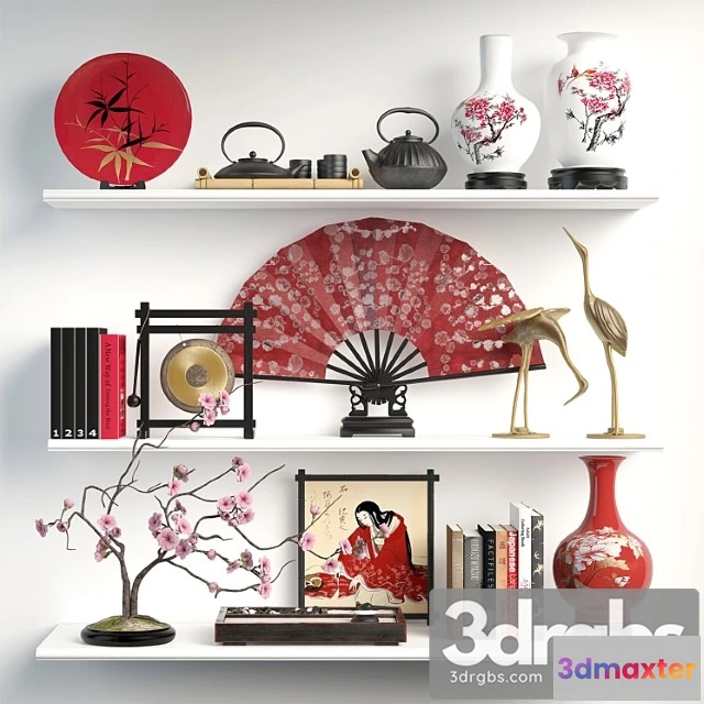 924316 - Decorative set Japan decor
