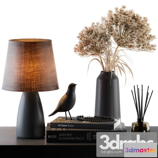 924336 - Decorative set lampshade with dried plants