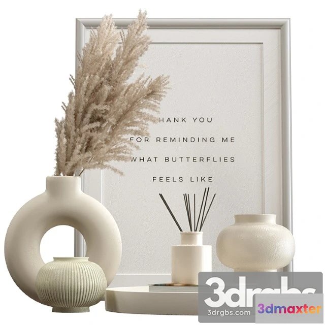 924448 - Decorative Set of Pampas