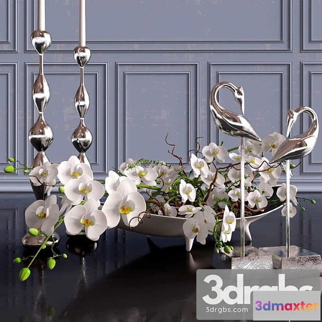 924472 - Decorative Set Orchid 1