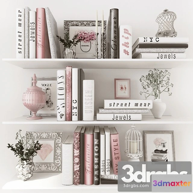 924488 - Decorative set Pink dekor set