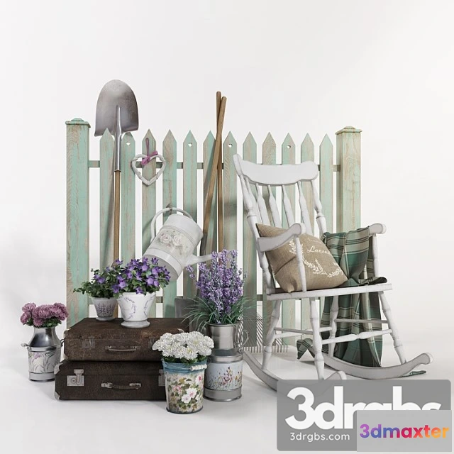 924518 - Decorative set Provense garden set