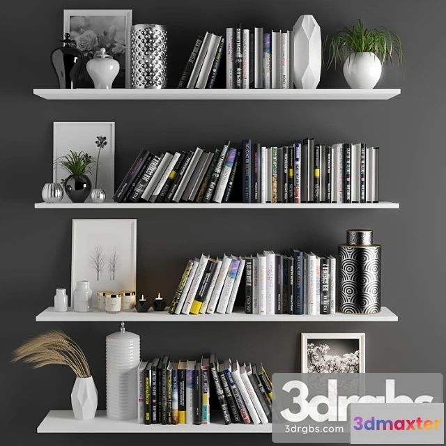 924570 - Decorative set Set1101 -book shelve