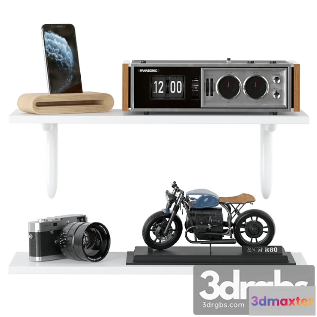 924616 - Decorative set shelves 01