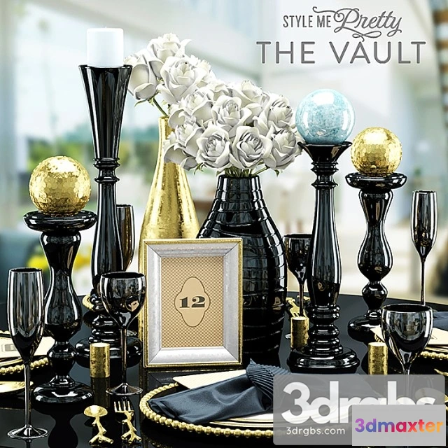 924644 - Decorative set Tableware