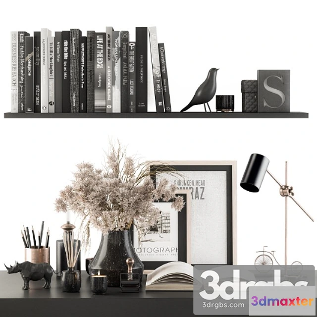 924744 - Decorative set with bouquet - set 63