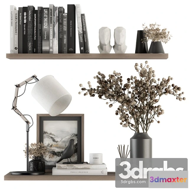 924748 - Decorative Set With Bouquet Set 72