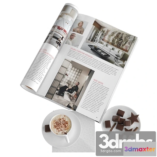 924768 - Decorative Set With Coffee and Sweets