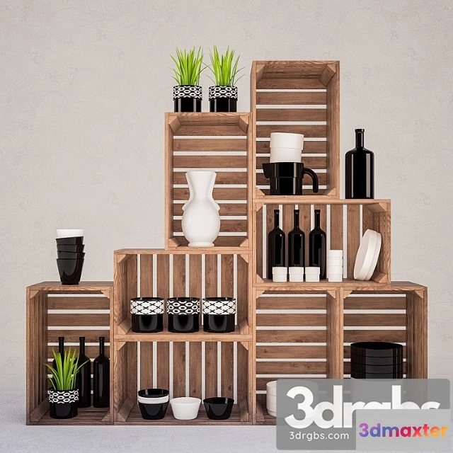 924774 - Decorative Set With Dishes