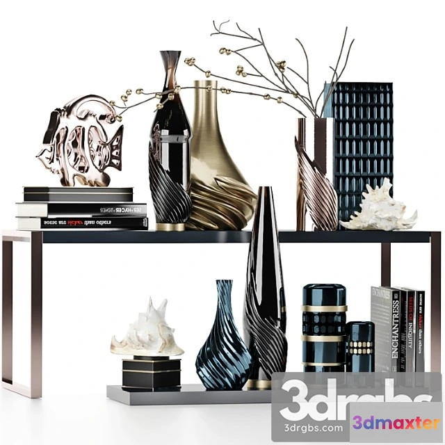 924868 - Decorative Set With Shells