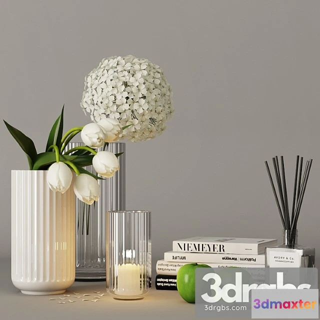 924882 - Decorative Set With Tulips And Hydrangea