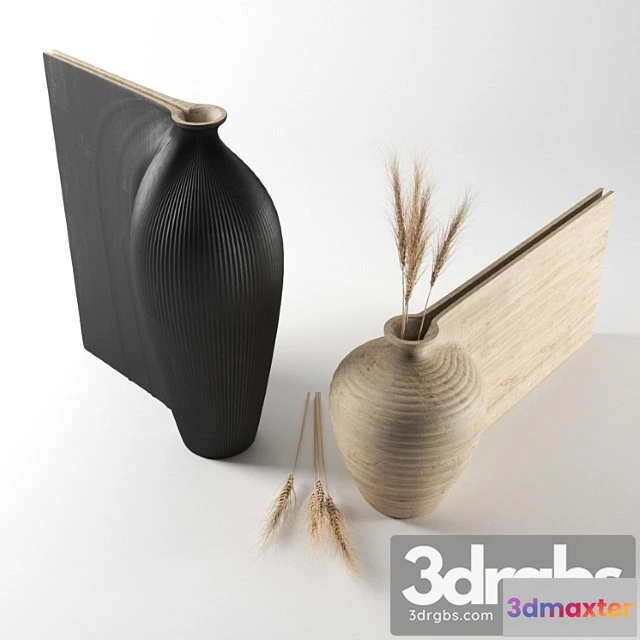 924906 - Decorative set Zaha hadid vases