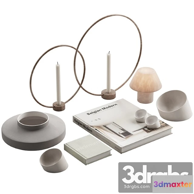 925268 - Living Decor Set Minimum Neutral Pack 01