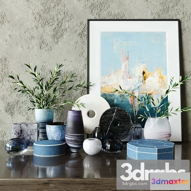 925286 - Luxdeco Decor Set Blue