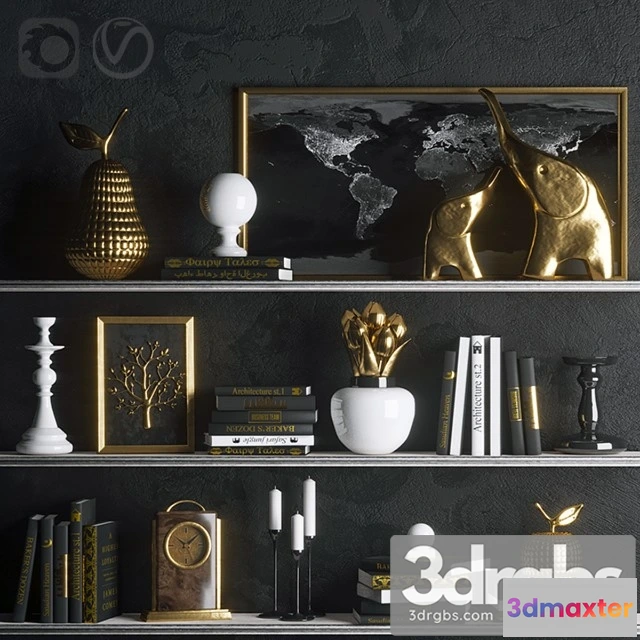 925596 - Strict Gold Decor