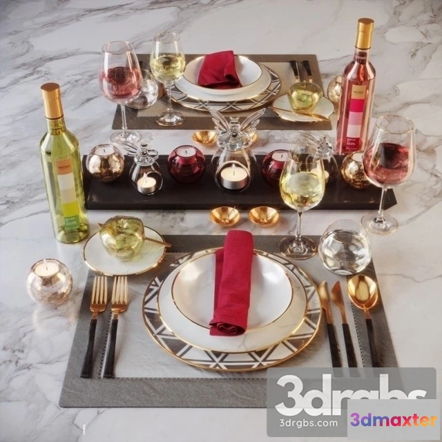 925602 - Table Setting Casa Perrin Carrara