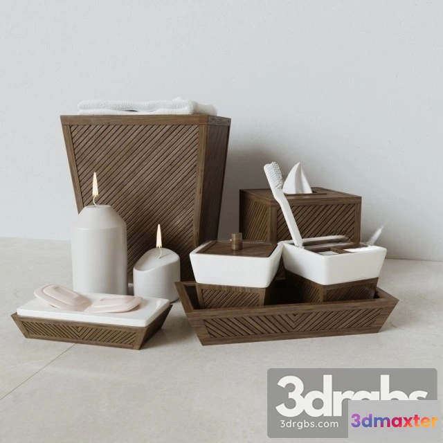 925636 - Toilet Decor Set