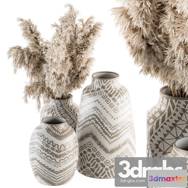 925664 - Vase and Plant Decorative Set Set 84