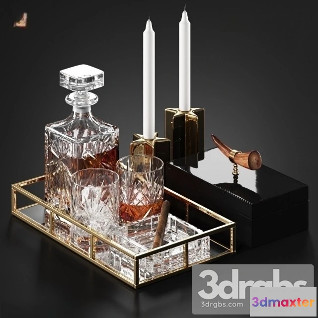 925720 - Wine Zara Home Decor Set 1