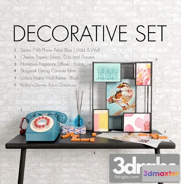 925736 - Ww Decorative Set