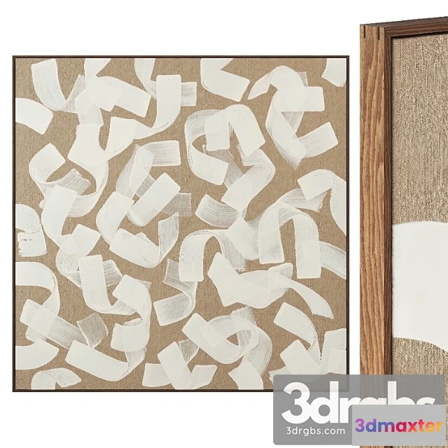 1020046 - Abstract modern painting on canvas