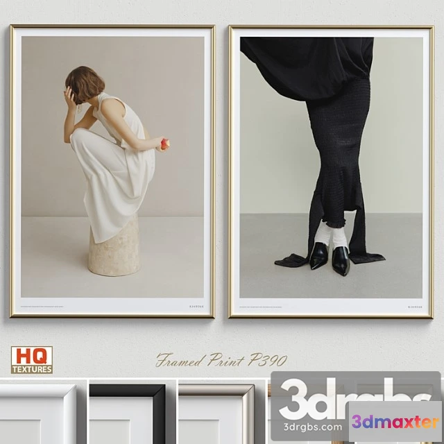 1020202 - Framed print p-390