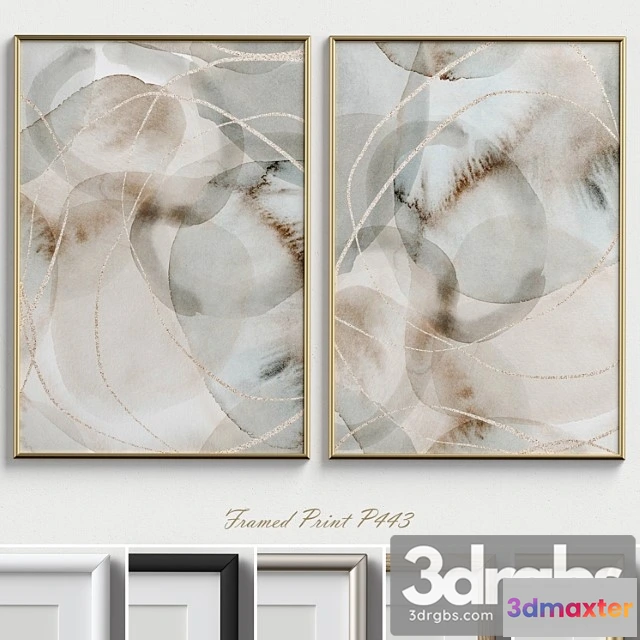 1020206 - Framed print p-443