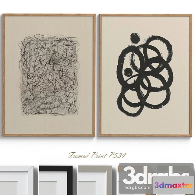 1020216 - Framed print p-534