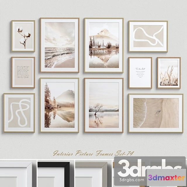 1020258 - Interior picture frames set-74