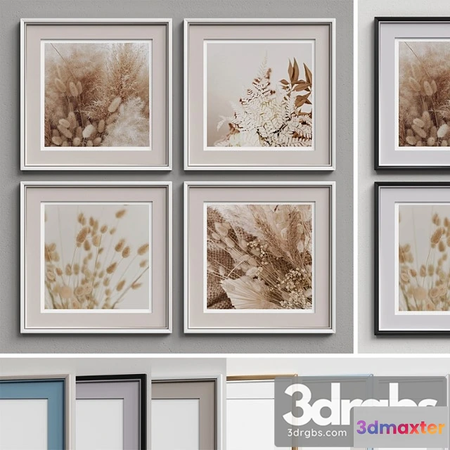 1020360 - Nice picture frames set 202