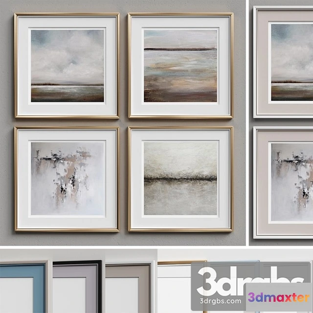 1020362 - Nice picture frames set 217